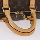 LOUIS VUITTON Monogram Keepall 55 Boston Bag M41424 LV Auth ep16563V-7