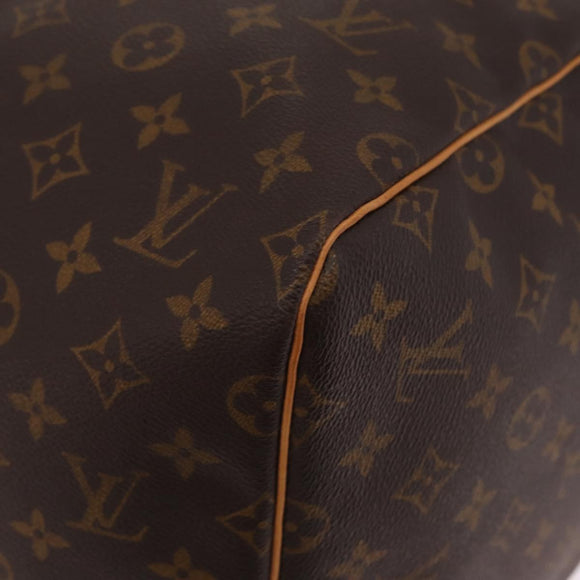 LOUIS VUITTON Monogram Keepall 55 Boston Bag M41424 LV Auth ep16564V