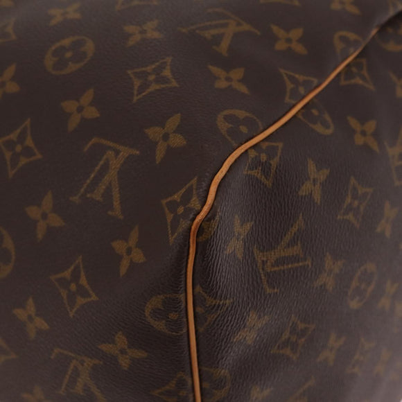LOUIS VUITTON Monogram Keepall 55 Boston Bag M41424 LV Auth ep16564V