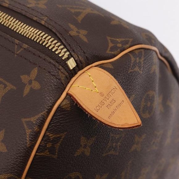 LOUIS VUITTON Monogram Keepall 55 Boston Bag M41424 LV Auth ep16564V