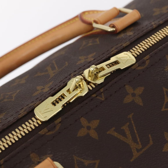 LOUIS VUITTON Monogram Keepall 55 Boston Bag M41424 LV Auth ep16564V