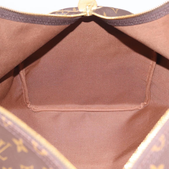 LOUIS VUITTON Monogram Keepall 55 Boston Bag M41424 LV Auth ep16564V