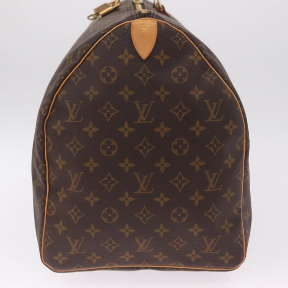 LOUIS VUITTON Monogram Keepall 55 Boston Bag M41424 LV Auth ep16564V