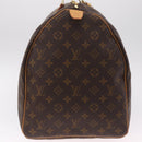 LOUIS VUITTON Monogram Keepall 55 Boston Bag M41424 LV Auth ep16564V-5