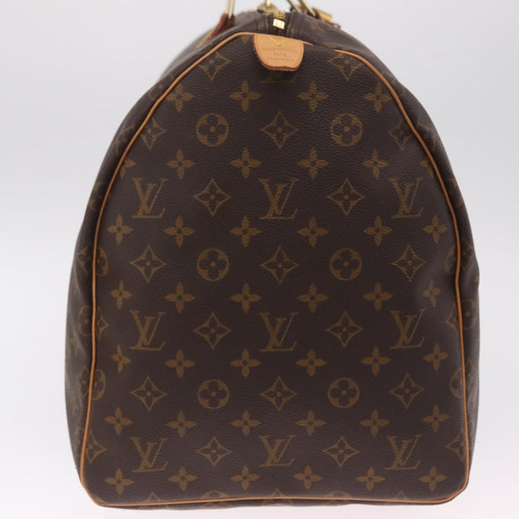 LOUIS VUITTON Monogram Keepall 55 Boston Bag M41424 LV Auth ep16564V