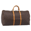 LOUIS VUITTON Monogram Keepall 60 Boston Bag M41422 LV Auth ep16565V-1
