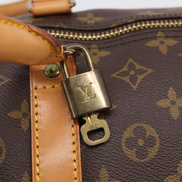 LOUIS VUITTON Monogram Keepall 60 Boston Bag M41422 LV Auth ep16565V