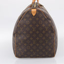 LOUIS VUITTON Monogram Keepall 60 Boston Bag M41422 LV Auth ep16565V-4