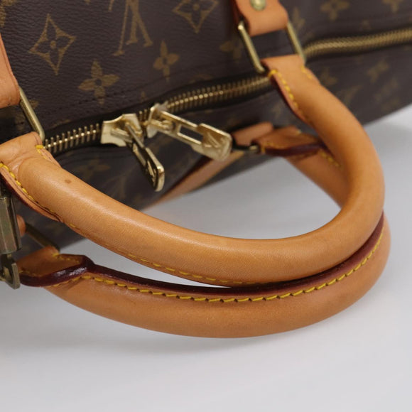LOUIS VUITTON Monogram Keepall 60 Boston Bag M41422 LV Auth ep16565V