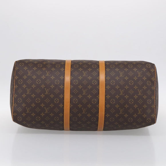 LOUIS VUITTON Monogram Keepall 60 Boston Bag M41422 LV Auth ep16565V