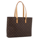 LOUIS VUITTON Monogram Luco Tote Bag M51155 LV Auth ep16566V-1