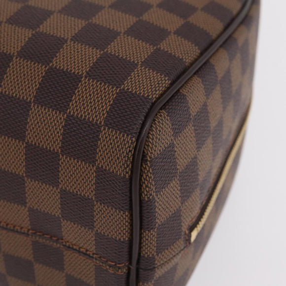 LOUIS VUITTON Damier Ebene Nolita Hand Bag N41455 LV Auth ep16568V