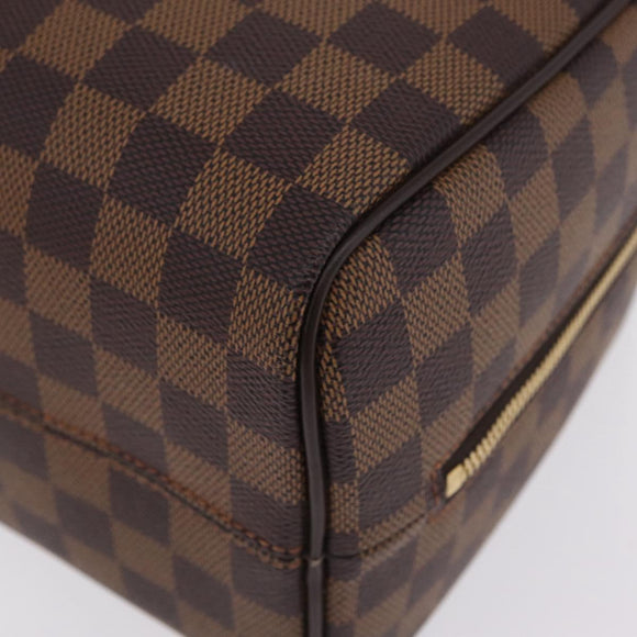 LOUIS VUITTON Damier Ebene Nolita Hand Bag N41455 LV Auth ep16568V
