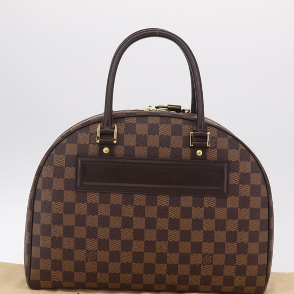 LOUIS VUITTON Damier Ebene Nolita Hand Bag N41455 LV Auth ep16568V