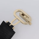 GUCCI GG Canvas Jackie Shoulder Bag Black Gold Tone 130779 Auth ep16572V-16