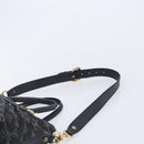 LOUIS VUITTON Monogram Denim Neo Cabby MM Hand Bag Black M95351 LV Auth ep16576A-10
