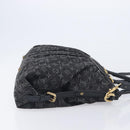 LOUIS VUITTON Monogram Denim Neo Cabby MM Hand Bag Black M95351 LV Auth ep16576A-4