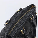 LOUIS VUITTON Monogram Denim Neo Cabby MM Hand Bag Black M95351 LV Auth ep16576A-6