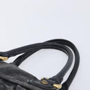 LOUIS VUITTON Monogram Denim Neo Cabby MM Hand Bag Black M95351 LV Auth ep16576A-8