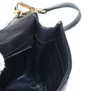 Miu Miu Matelasse Shoulder Bag Leather Black Gold Tone Auth ep16599V-27