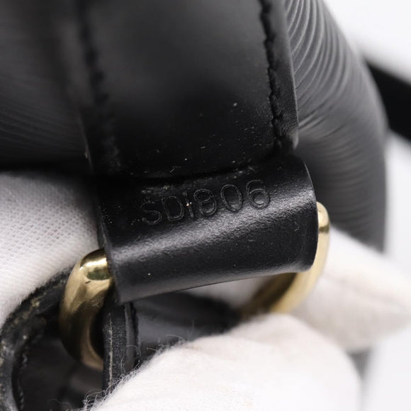 LOUIS VUITTON Epi Petit Noe Shoulder Bag Black M44102 LV Auth ep16601V
