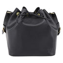 LOUIS VUITTON Epi Petit Noe Shoulder Bag Black M44102 LV Auth ep16601V-13