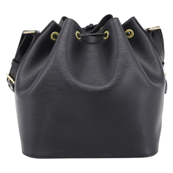 LOUIS VUITTON Epi Petit Noe Shoulder Bag Black M44102 LV Auth ep16601V