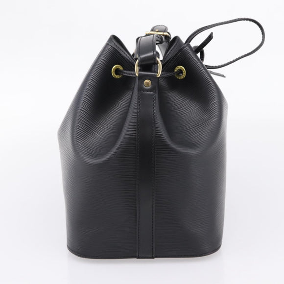 LOUIS VUITTON Epi Petit Noe Shoulder Bag Black M44102 LV Auth ep16601V