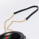 GUCCI Ophdia GG Web Sherry Line Chain Shoulder Bag Suede 550618 Auth ep16605V-8