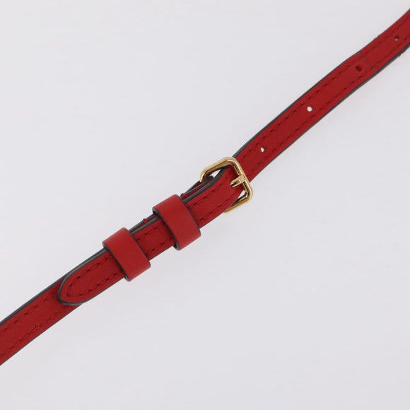 LOUIS VUITTON Monogram Rocky BB Hand Bag Red M44322 LV Auth ep16611M