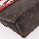 LOUIS VUITTON Monogram Rocky BB Hand Bag Red M44322 LV Auth ep16611M-17