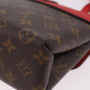 LOUIS VUITTON Monogram Rocky BB Hand Bag Red M44322 LV Auth ep16611M-18