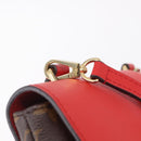 LOUIS VUITTON Monogram Rocky BB Hand Bag Red M44322 LV Auth ep16611M-20