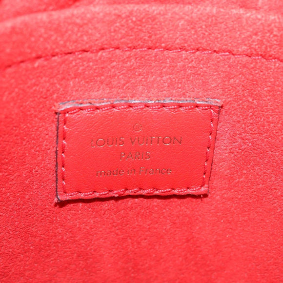 LOUIS VUITTON Monogram Rocky BB Hand Bag Red M44322 LV Auth ep16611M