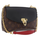 LOUIS VUITTON Monogram Sun Placide Shoulder Bag Black M43714 LV Auth ep16613V-1