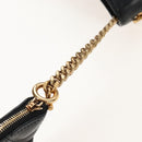 Saint Laurent Ikar Maxi Shopping Tote Bag Lamb Skin Black 698651 Auth ep16616SAM-18