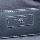 Saint Laurent Ikar Maxi Shopping Tote Bag Lamb Skin Black 698651 Auth ep16616SAM-19