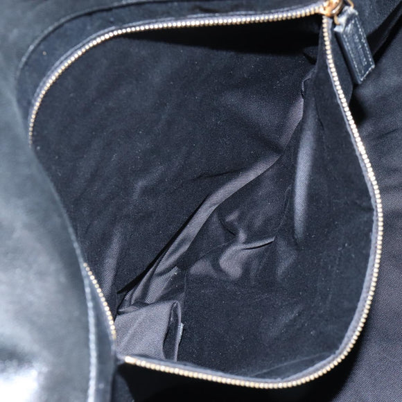 Saint Laurent Ikar Maxi Shopping Tote Bag Lamb Skin Black 698651 Auth ep16616SAM