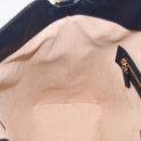 GUCCI GG Supreme Hand Bag PVC 2way Navy Gold Tone 429147 Auth ep16618V-21