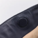 GUCCI GG Supreme Hand Bag PVC 2way Navy Gold Tone 429147 Auth ep16618V-10
