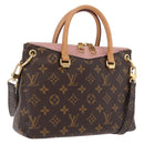 LOUIS VUITTON Monogram Palas BB Hand Bag M40464 LV Auth ep16619A-1