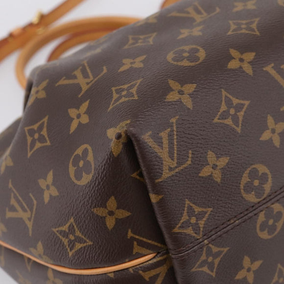 LOUIS VUITTON Monogram Turen MM Hand Bag M48814 LV Auth ep16623A