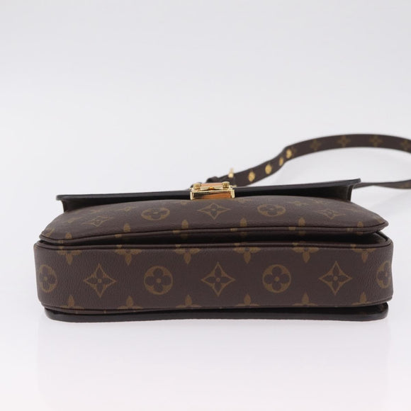 LOUIS VUITTON Monogram Pochette Metis MM Hand Bag M44875 LV Auth ep16625M