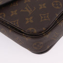 LOUIS VUITTON Monogram Pochette Metis MM Hand Bag M44875 LV Auth ep16625M-19