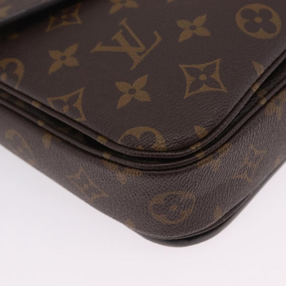 LOUIS VUITTON Monogram Pochette Metis MM Hand Bag M44875 LV Auth ep16625M