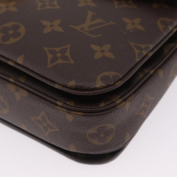 LOUIS VUITTON Monogram Pochette Metis MM Hand Bag M44875 LV Auth ep16625M