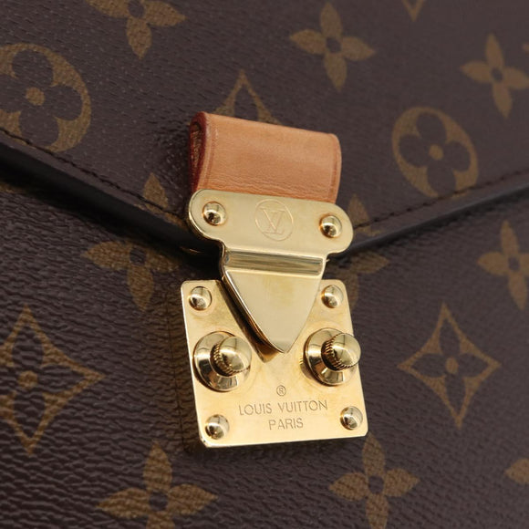 LOUIS VUITTON Monogram Pochette Metis MM Hand Bag M44875 LV Auth ep16625M