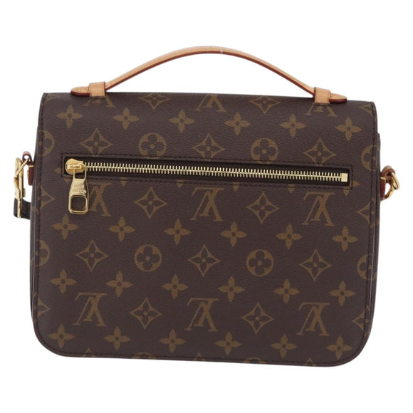 LOUIS VUITTON Monogram Pochette Metis MM Hand Bag M44875 LV Auth ep16625M