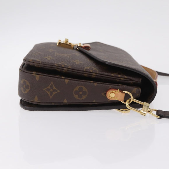 LOUIS VUITTON Monogram Pochette Metis MM Hand Bag M44875 LV Auth ep16625M