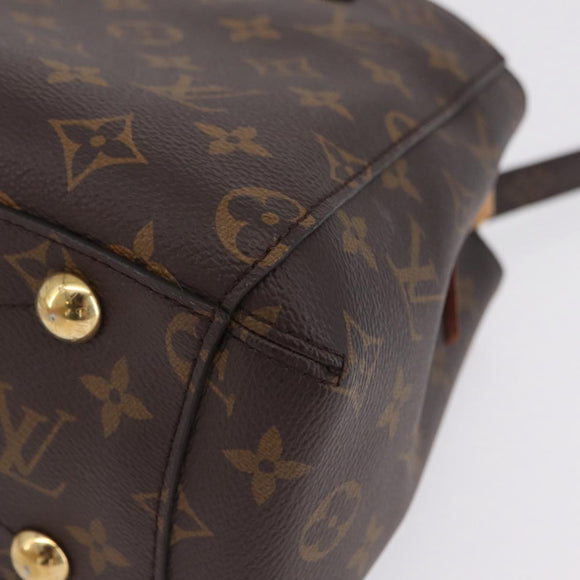 LOUIS VUITTON Monogram Montaigne BB Hand Bag 2way M41055 LV Auth ep16626V